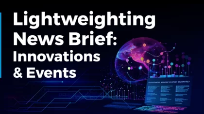 Lightweighting News Brief: Innovations & Events (December 2023)