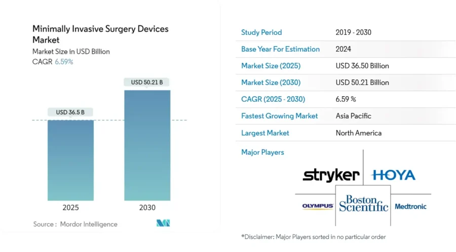 minimally invasive devices market